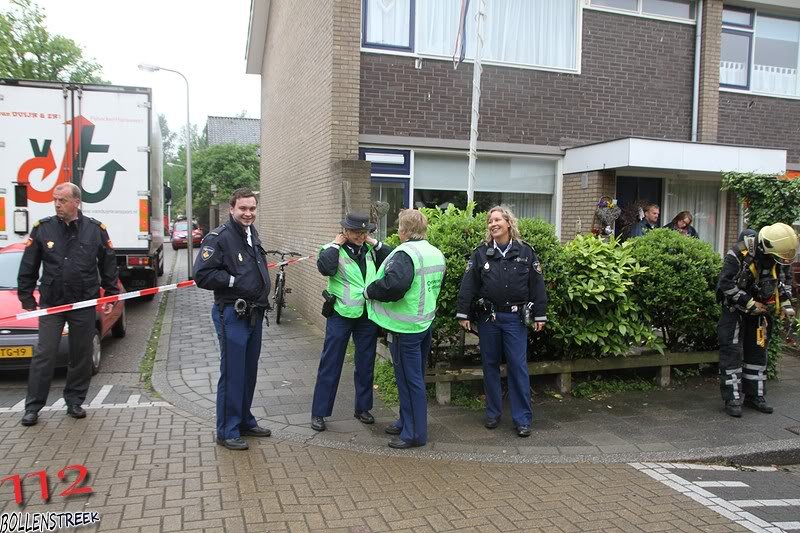 Grote brand Nassaudreef Katwijk (foto update)