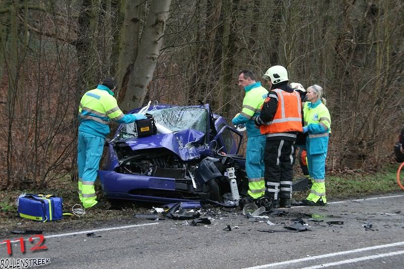 Aanrijding Gooweg Noordwijk +Politiebericht