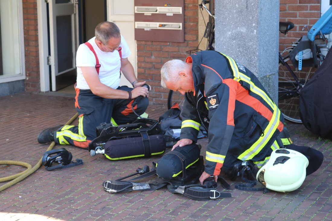 Kelderbrand Kanaalstraat Lisse