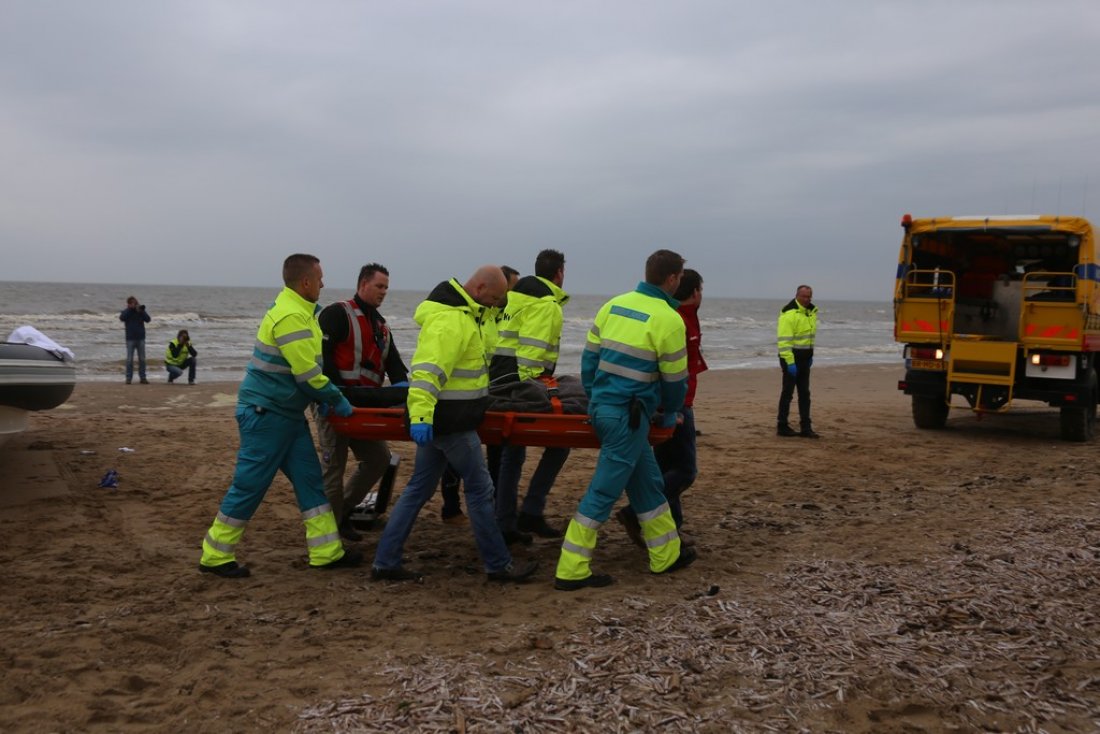 Oefening Springtij hulpdiensten op het strand