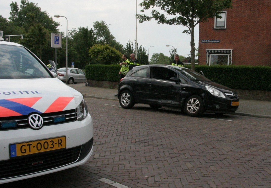 Ongeval Parklaan / Wethouder D. Ouwehandstraat in Katwijk