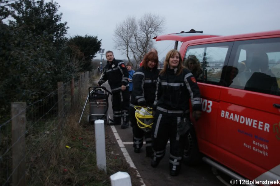 Drukverlies in waterleidingen door gescheurde waterleiding Cantineweg Katwijk