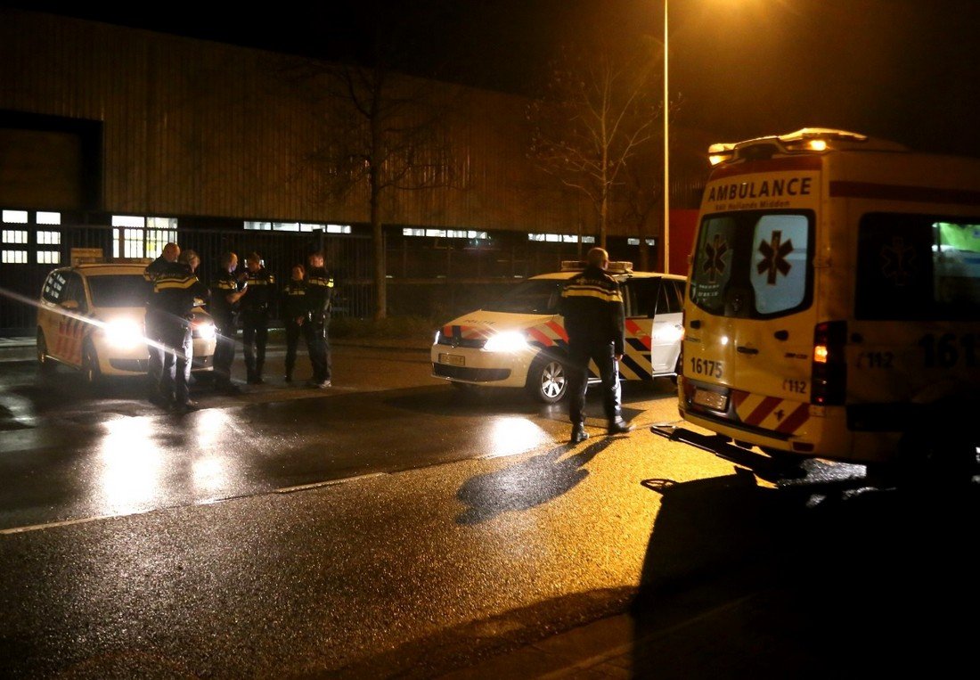 Frontale botsing Lageweg Katwijk