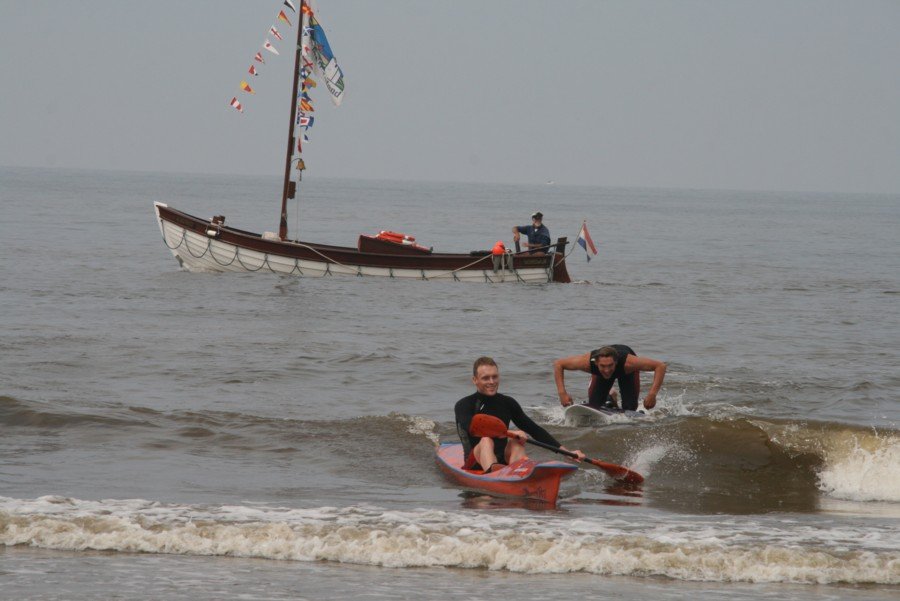 Reddingsbrigade oefend voor EK Life Saving Noordwijk