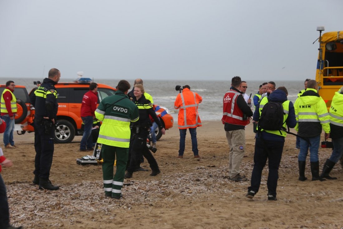 Oefening Springtij hulpdiensten op het strand