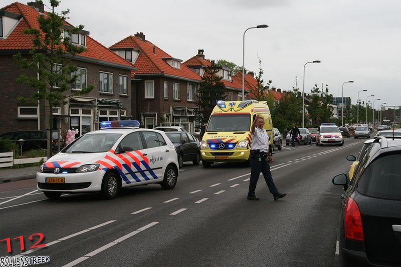 Aanrijding auto/scooter  van Panhuysstraat Noordwijk