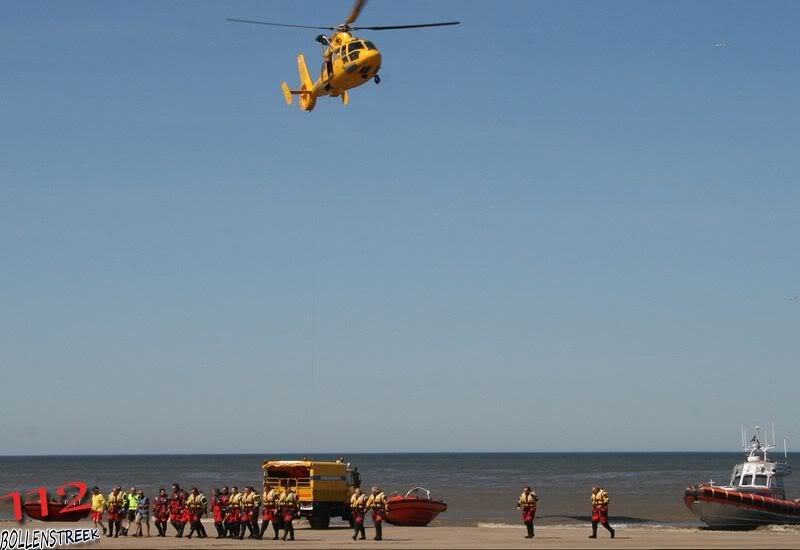 Blauwe vlag gehesen in Noordwijk door Prins Willem-Alexander