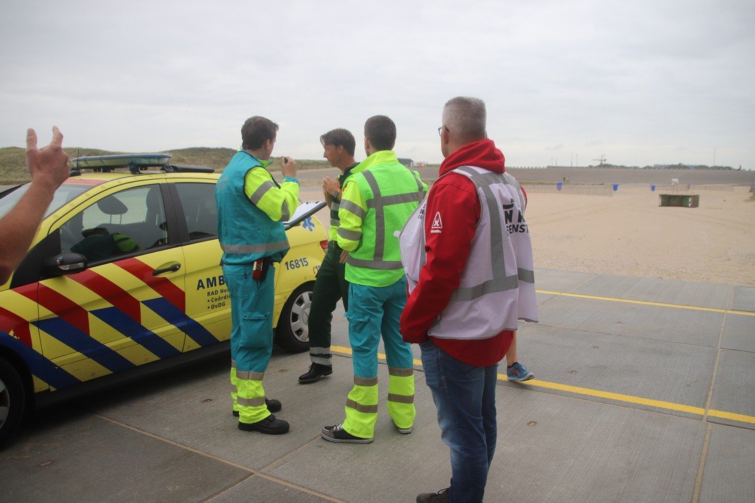 Grote hulpverleningsoefening Katwijk (update persbericht)