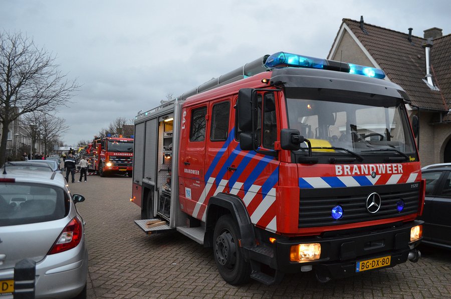 Hoogte assistentie ambulance Hendrik ter Brugghenstraat Rijnsburg
