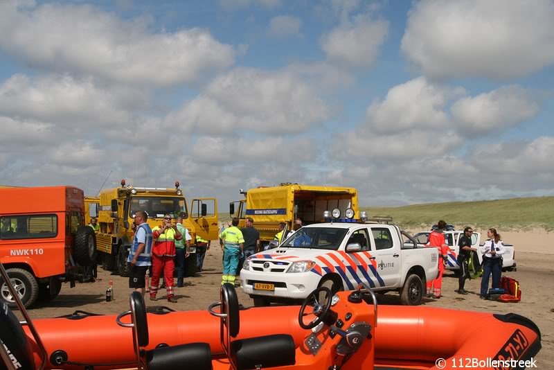 Grote zoekactie naar zwemmer Duindamseslag Noordwijk  (update)