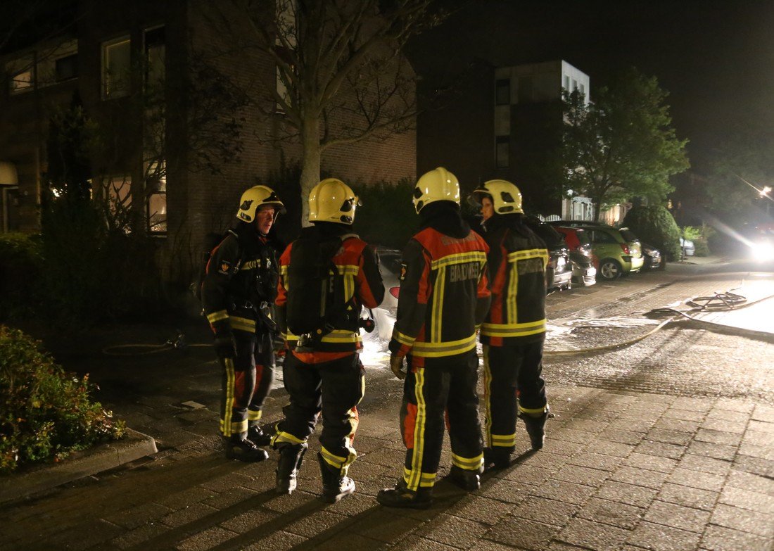 Auto brand volledig uit Westerhout Noordwijkerhout