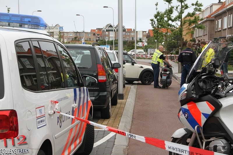 Aanrijding auto/scooter  van Panhuysstraat Noordwijk