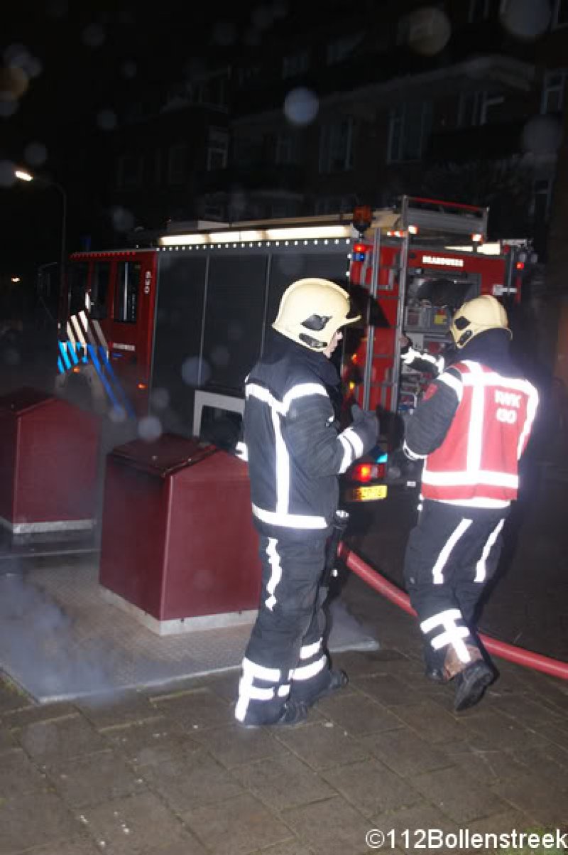 Containerbrand Melkweg Katwijk