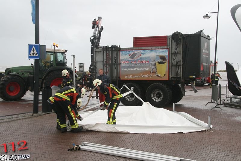 Middel hulpverlening Koningin Wilhelmia Boulevard  Noordwijk