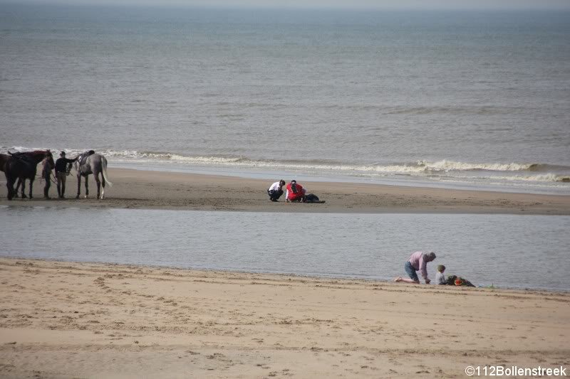 Vrouw valt van Paard Langevelderslag Noordwijk