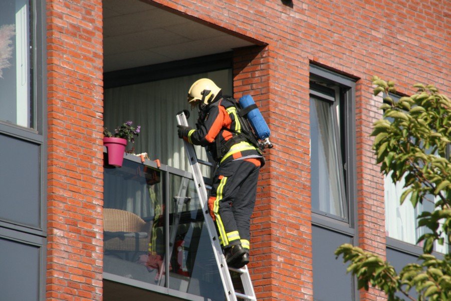 Buitenbrand Mozartlaan Voorthout