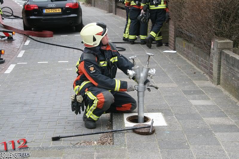 Schoorsteenbrand Golfweg Noordwijk