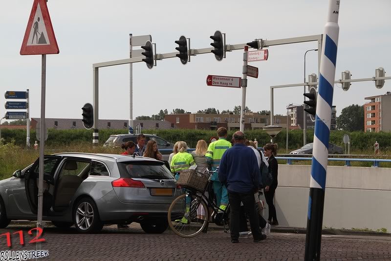 Ongeval op de Tulpstraat in Katwijk