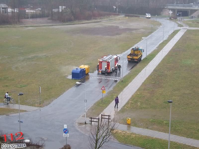 Containerbrand Parnassia Katwijk