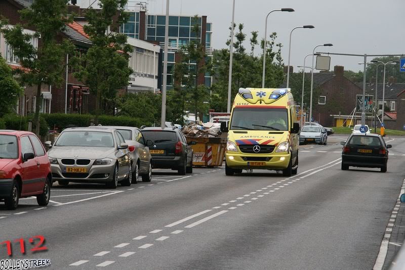 Aanrijding auto/scooter  van Panhuysstraat Noordwijk