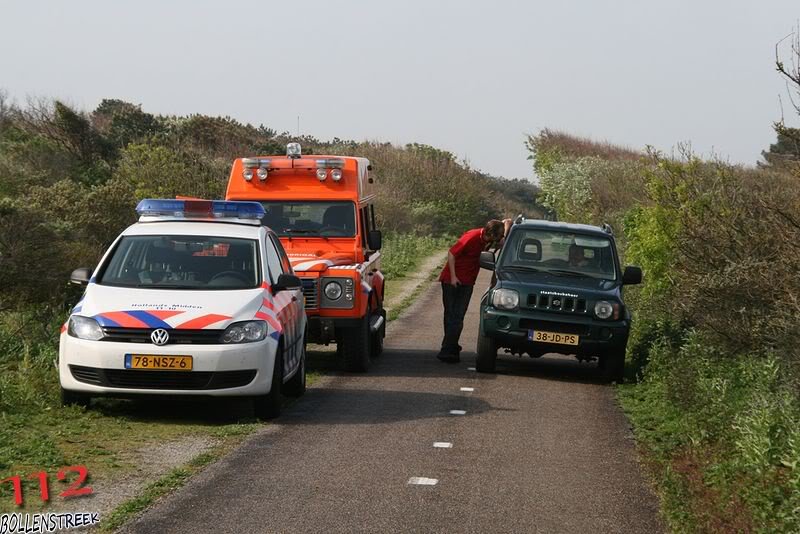 Ongeval fietspad Bosweg ( duinen ) Noordwijk