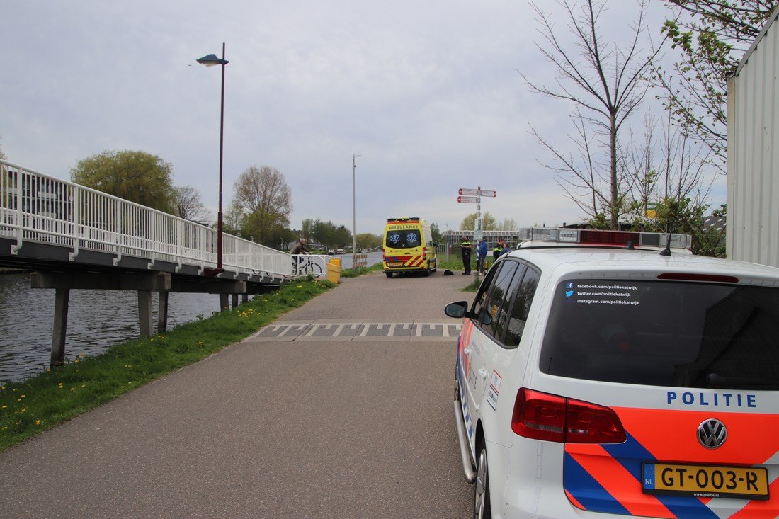 Fietser ernstig gewond na val Rijnsburg