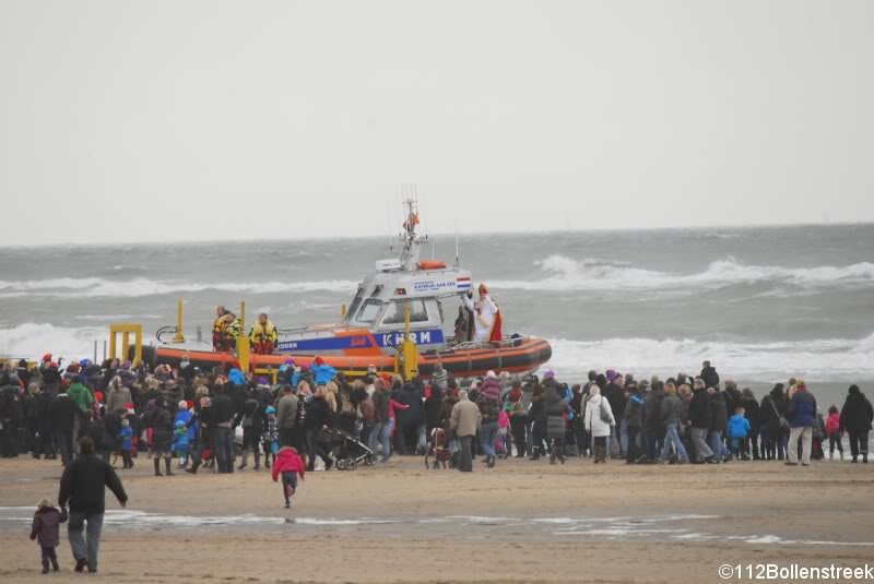 Sinterklaas komt aan in Katwijk