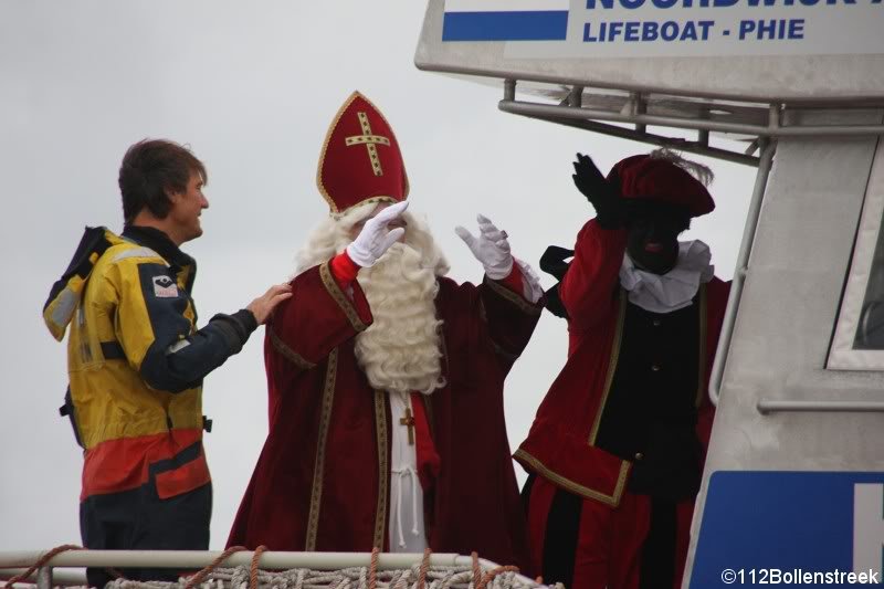 Sinterklaas komt aan in Noordwijk