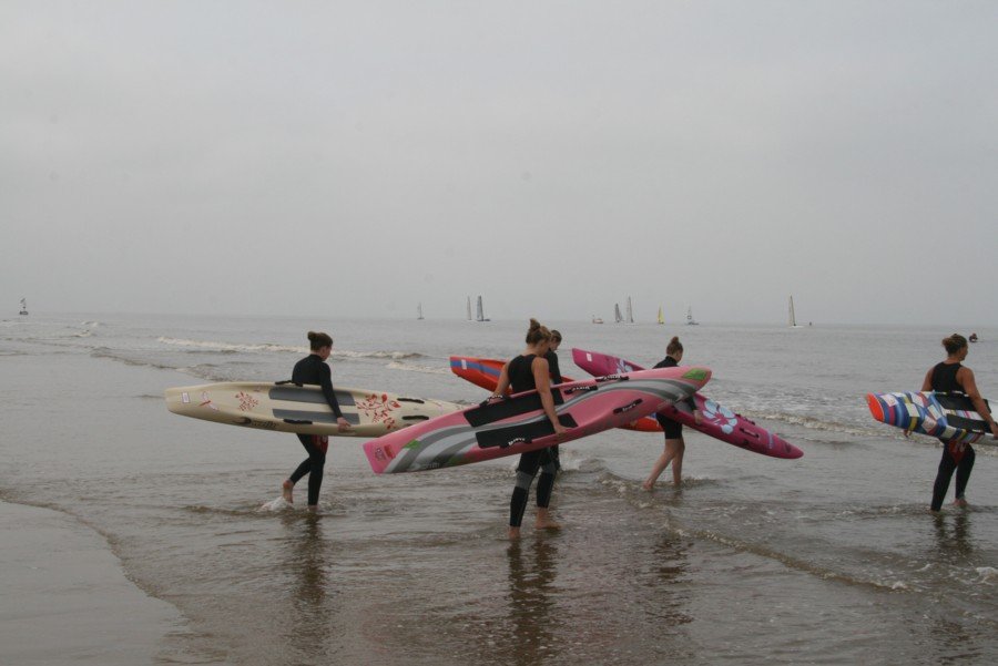 Reddingsbrigade oefend voor EK Life Saving Noordwijk