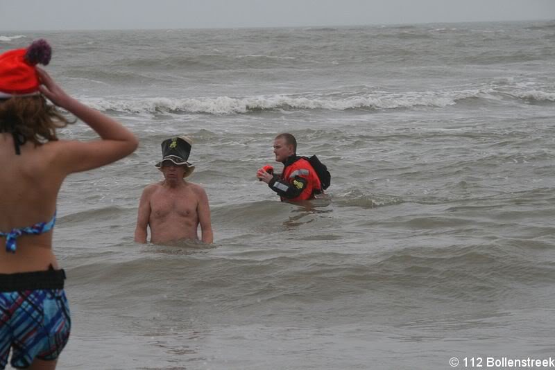 Nieuwjaars duik Noordwijk