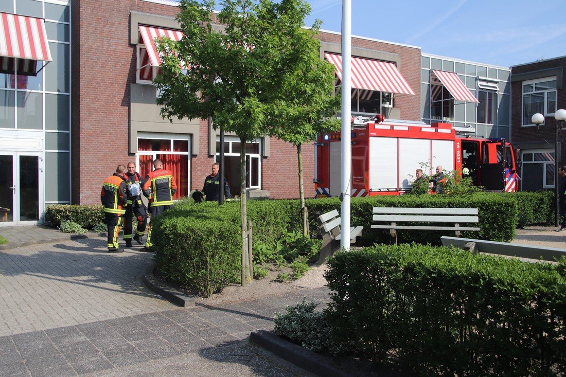 Binnenbrand zorginstelling Nieuweweg Hillegom