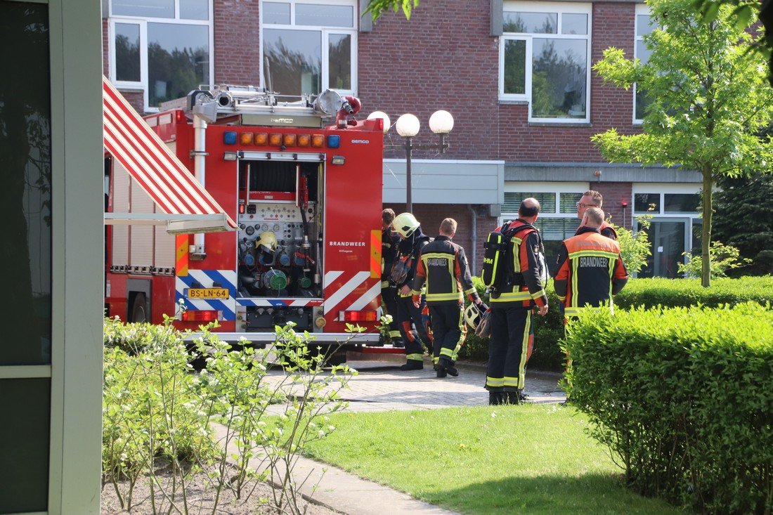 Binnenbrand zorginstelling Nieuweweg Hillegom