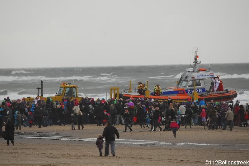 Sinterklaas komt aan in Katwijk