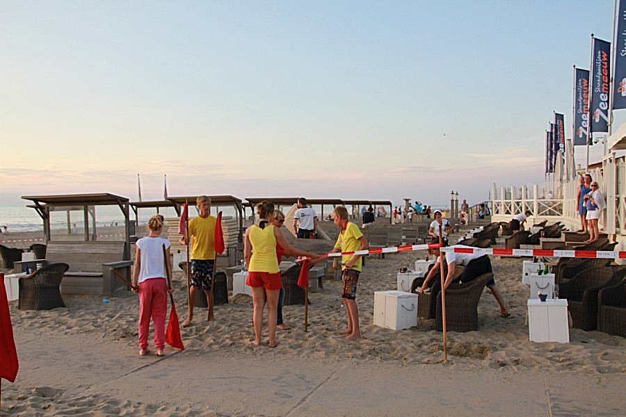 Brisantgranaat gevonden strand Noordwijk