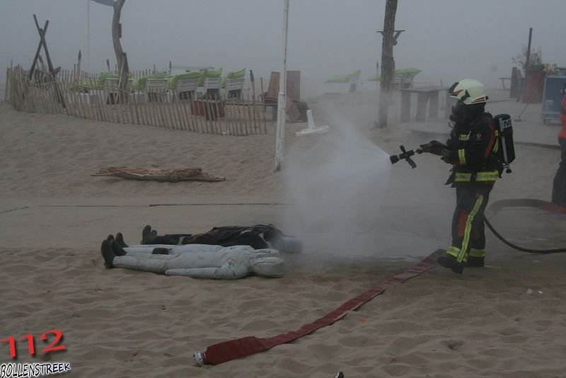 “Oefening Reddingsbrigade (NRB) en Brandweer Noordwijk”