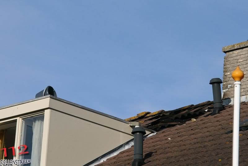 Gebouwbrand Schorrekruidweg/Wijnruitstr. Voorhout