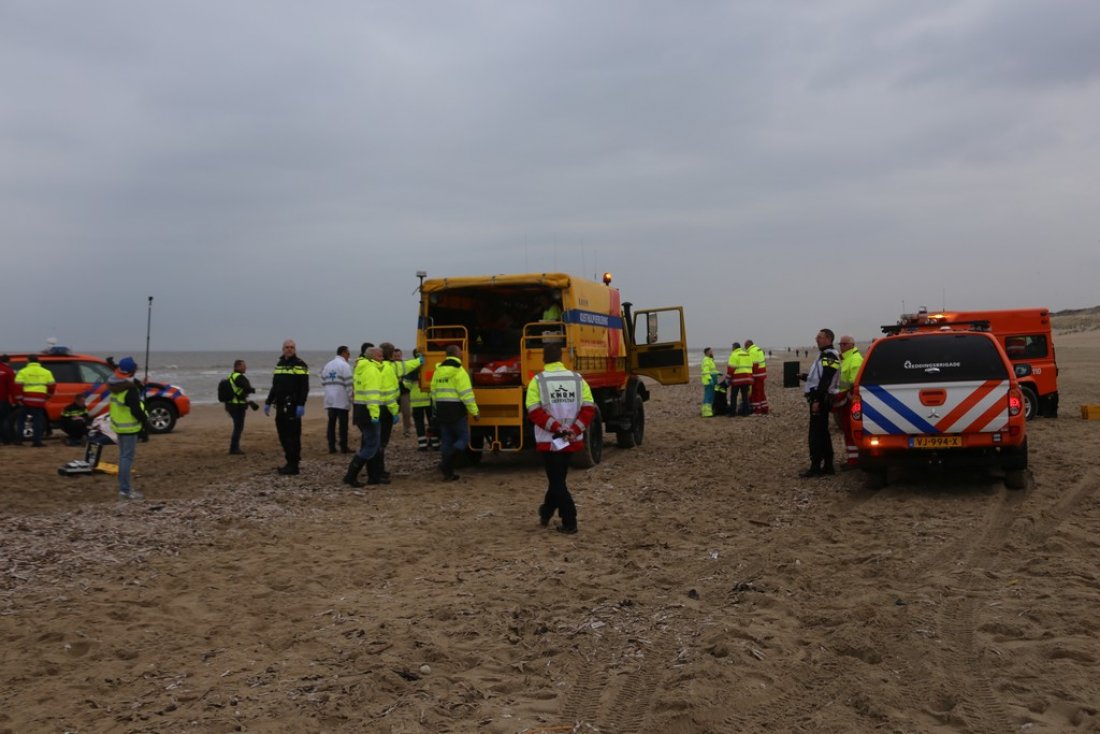 Oefening Springtij hulpdiensten op het strand