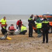 Oefening Springtij hulpdiensten op het strand