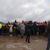 Aankomst Sinterklaas met zijn Zwarte Pieten Noordwijk