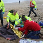 Oefening Springtij hulpdiensten op het strand