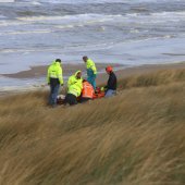 Grote hulpverleningsoefening strand afrit 29 Noordwijk