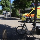 Ongeval fietsster met auto Kerkstraat Noordwijkerhout