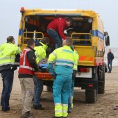 Oefening Springtij hulpdiensten op het strand