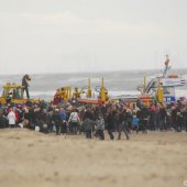 Sinterklaas komt aan in Katwijk