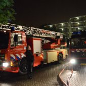 Binnenbrand woning Graaf Florislaan Rijnsburg