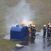 Containerbrand Parnassia Katwijk