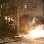 Auto brand volledig uit Westerhout Noordwijkerhout