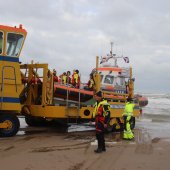 Aankomst Sinterklaas met zijn Zwarte Pieten Noordwijk