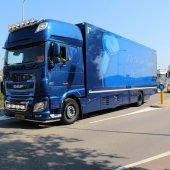 Truckrun 2015 rijdt door de Bollenstreek