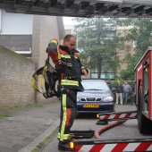 Grote brand Nassaudreef Katwijk (foto update)